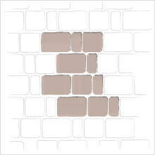 3 PIECE RANDOM RUNNING BOND